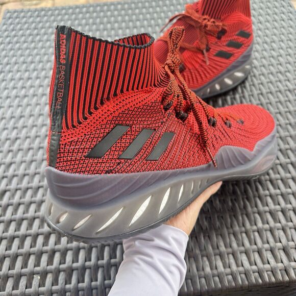 Adidas Crazy Explosive Primeknit Red Men\'s Athletic Shoes CQ0613 Size 20 main image 9